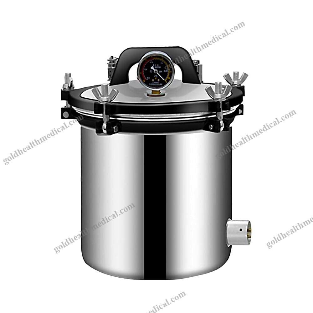 24L Portable Steam Autoclave Sterilizer for Nail Tools