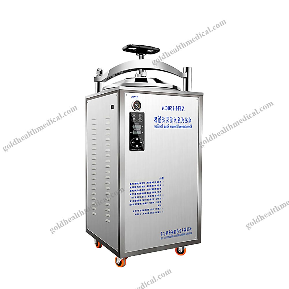 VON Vertical Autoclave Steam Sterilizer for Hospital Labs