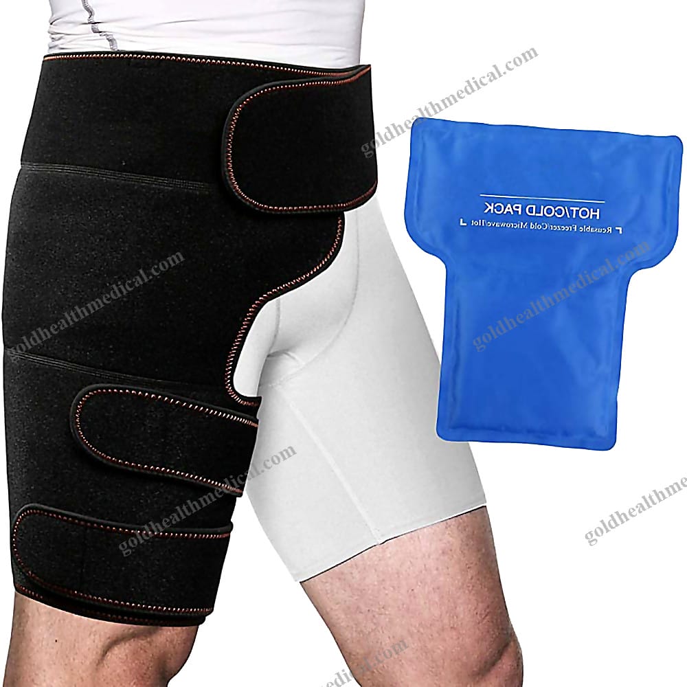 Hip Gel Ice Wrap with Strap for Hot and Cold Therapy