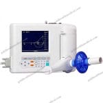 Portable Pulmonary Function Spirometer for Lung Breathing Exercises