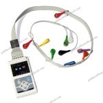 CE Approved 12Channel Holter ECG Machine with LCD Display