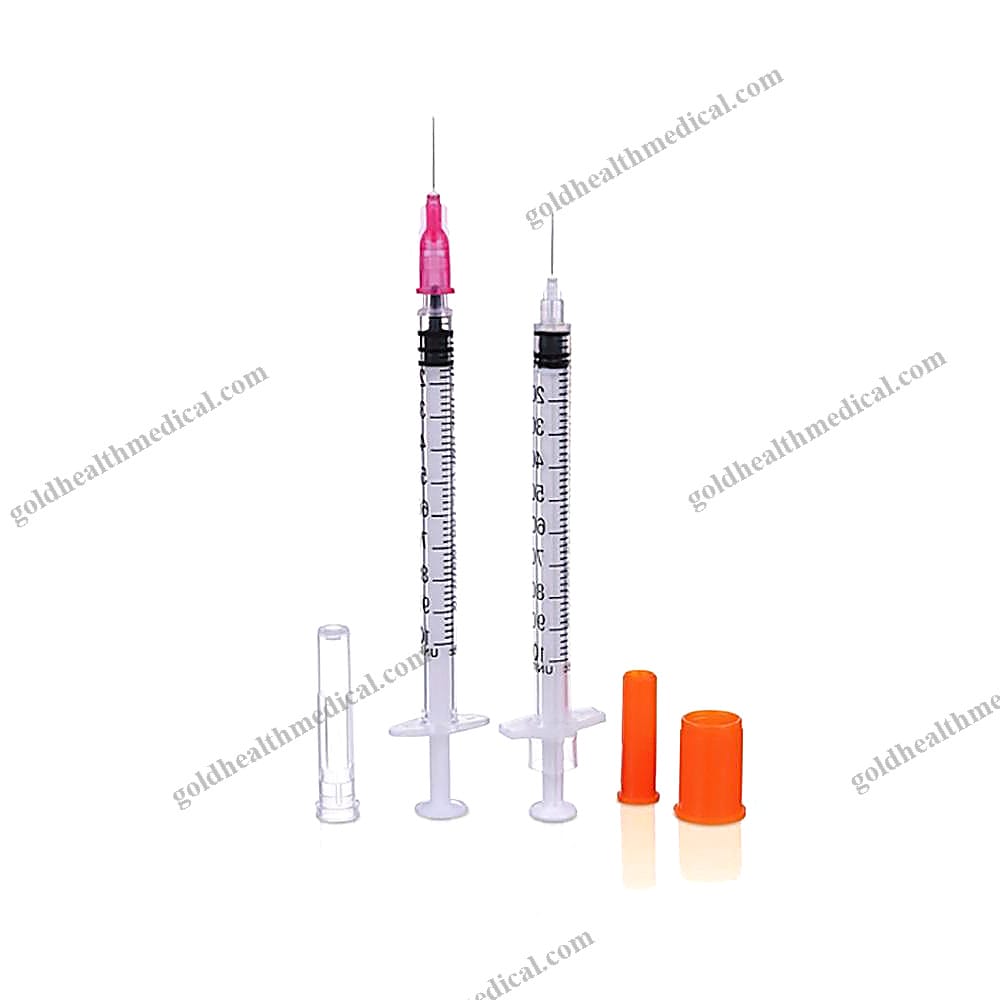 Precision Insulin Syringe 26g31g Needle Options
