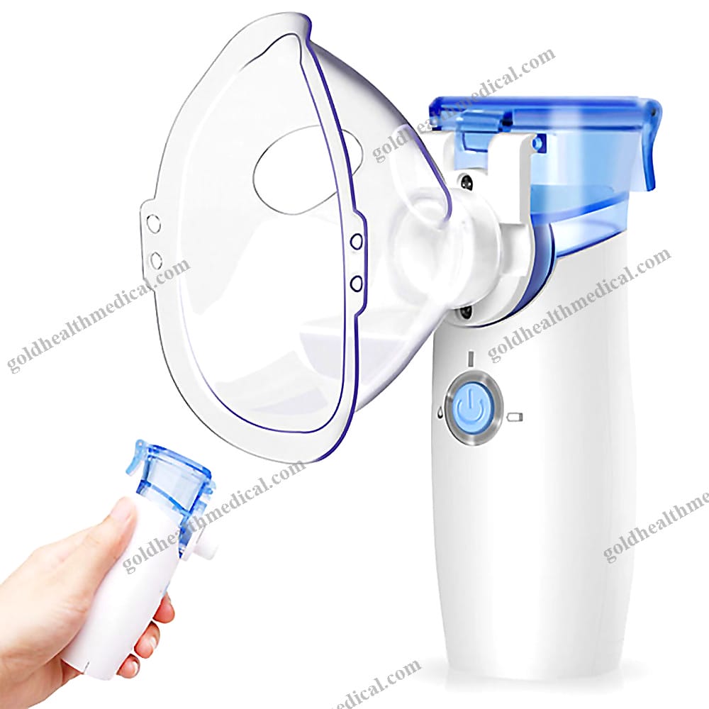 Portable Vibrating Mesh Nebulizer for Home Hospital Care
