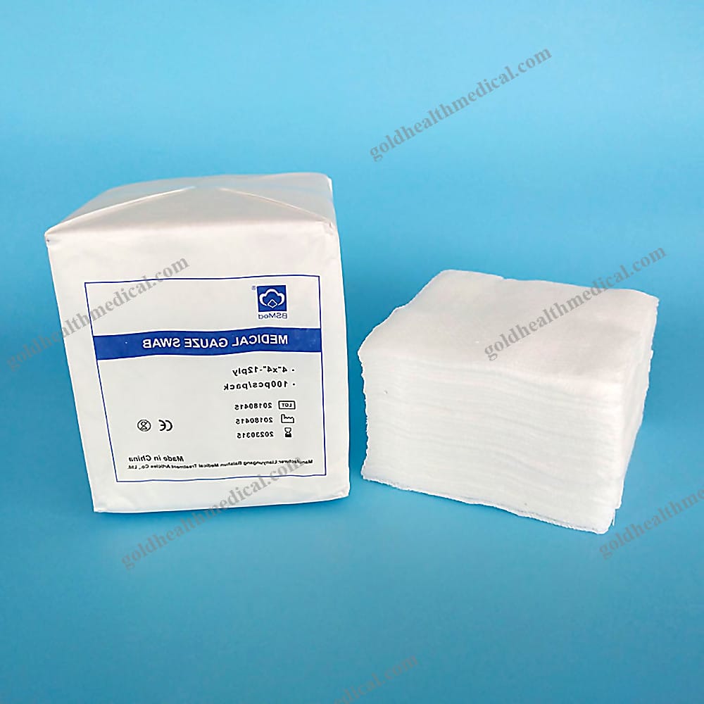 Absorbent Medical Gauze Dressing Pads