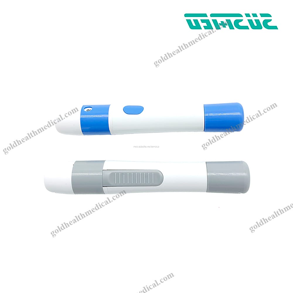 Premium Disposable Blood Lancet Pen for Medical Use