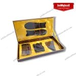Premium Black Ox Horn Gua Sha Set 5pcs for Body Massage