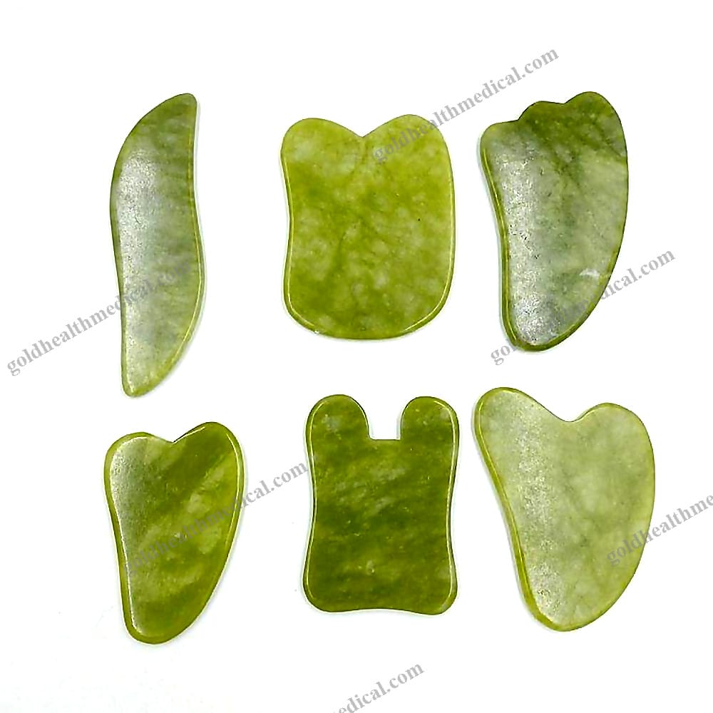 1600784583033_1 Natural Jade Facial Roller Gua Sha Set - Image 1