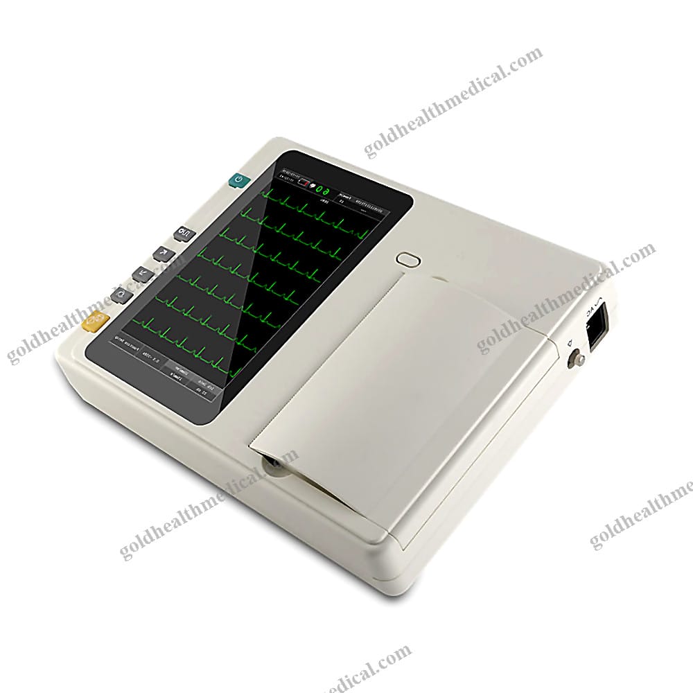BPME314 Touch Screen Portable ECG Machine 6 Channel