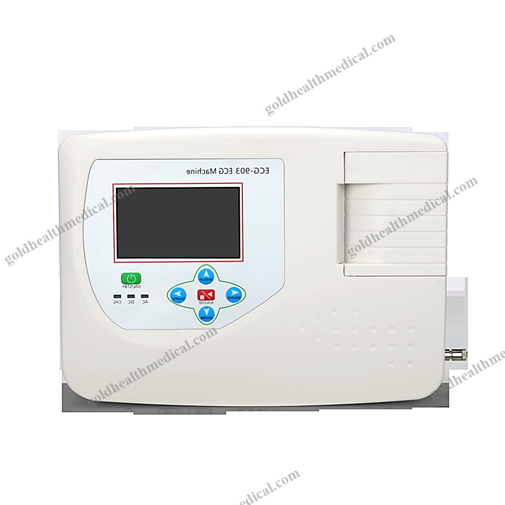 Portable 12Lead 3Channel Digital ECG Machine