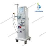 Hemodialysis Machine for Blood Purification with Single Pump System
