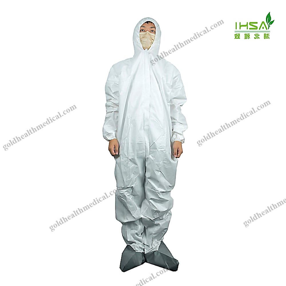 Disposable PPE Coverall Hazmat Suit