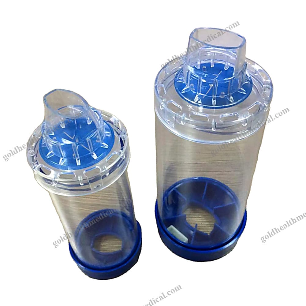 AeroChamber Dual Valved Mask MDI Spacer with Silicone Mask for
