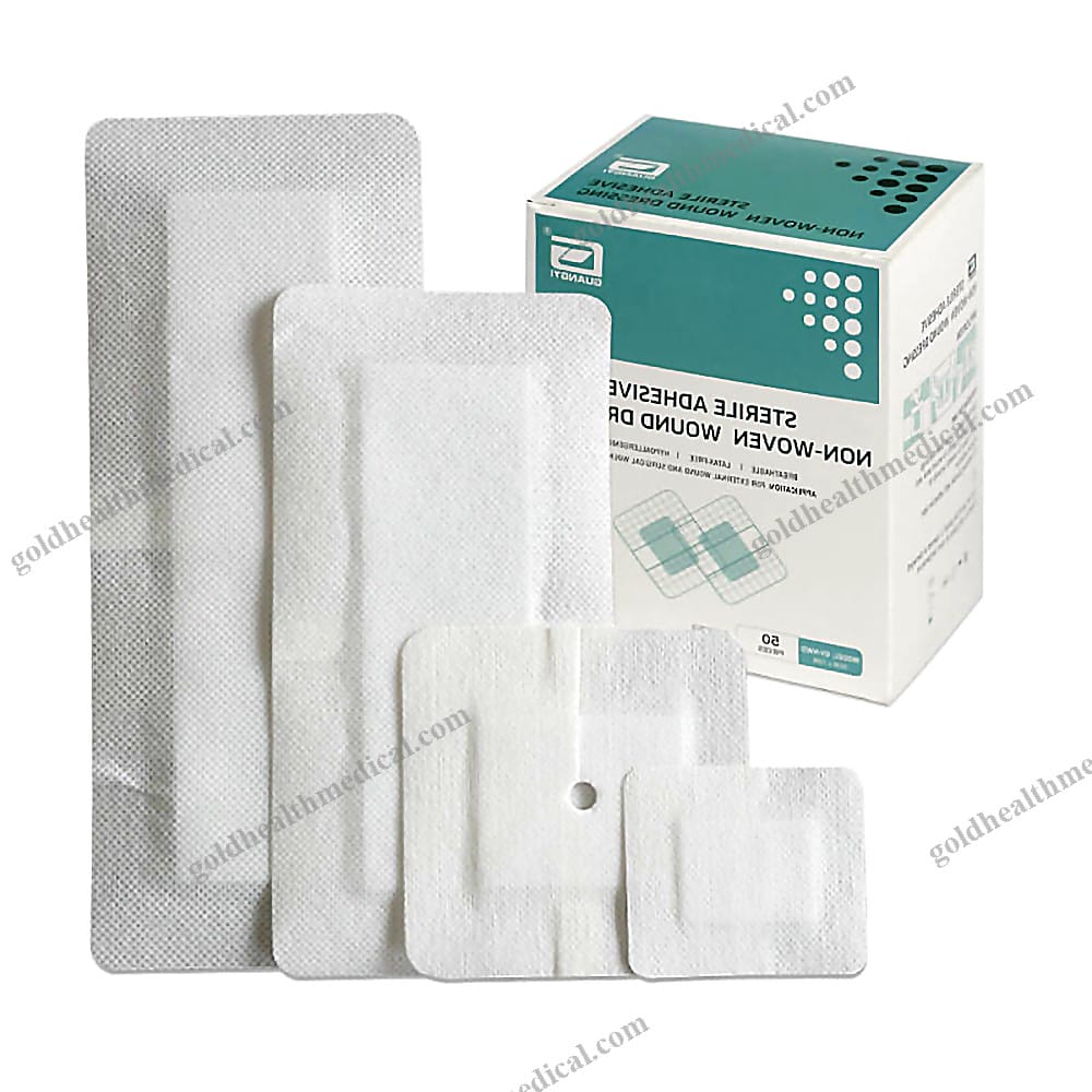 Advanced Adhesive NonWoven Wound Dressing for Therapy and Care