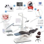 HighQuality Comfortable Dental Chair Unit