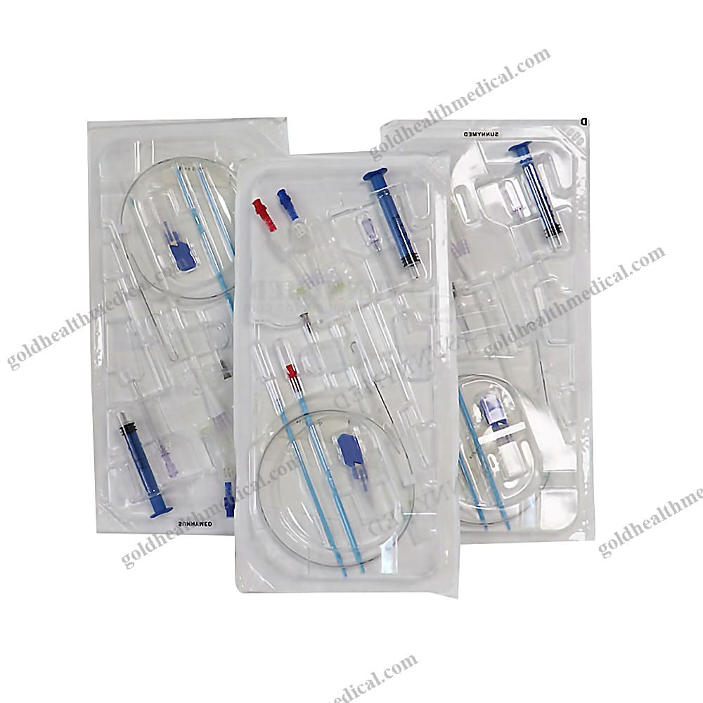 SYHC Hemodialysis Catheter Kit Single Double Triple