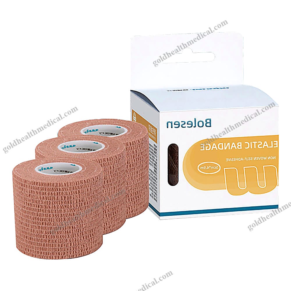 Beige SelfAdhesive Bandage Roll 3 x 5