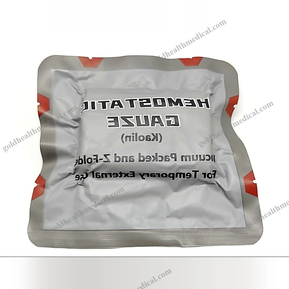 Tactical IFAK Kaolin Hemostatic Gauze Bandage