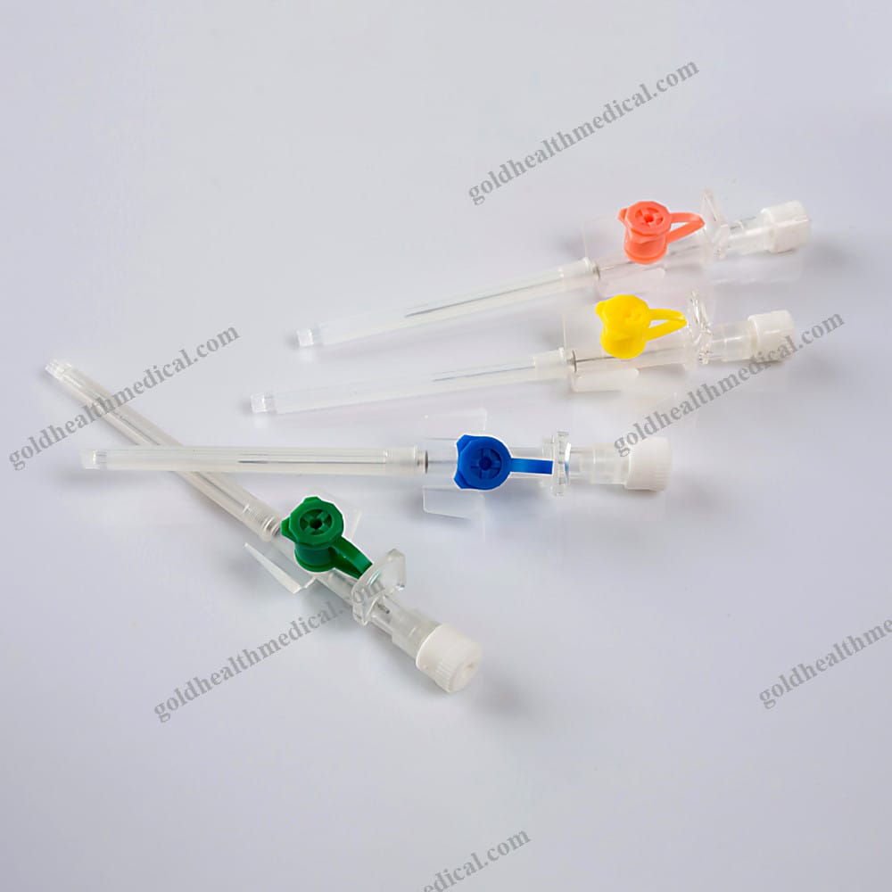 Medical Disposable IV Cannula with Port 14g24g