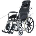 Affordable Manual Wheelchair for Elderly Healthcare