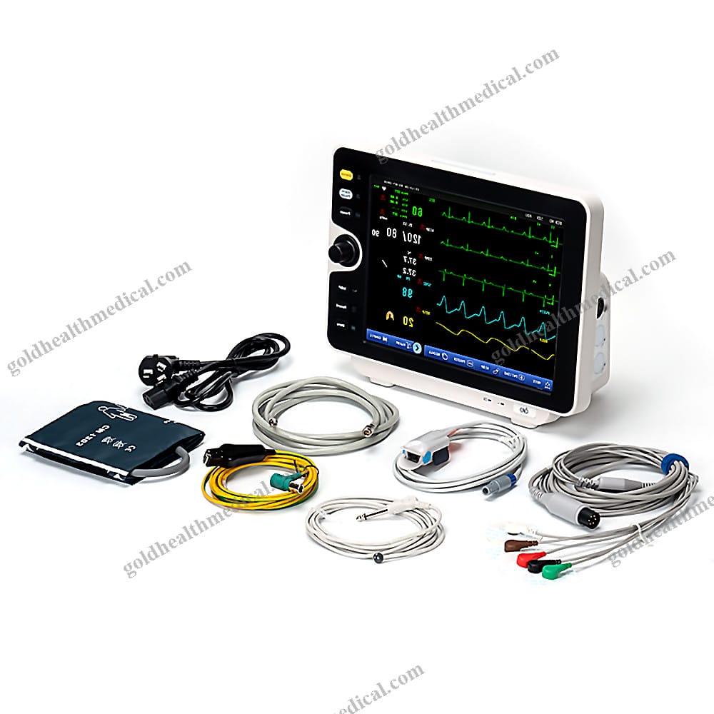 ICU Multiparameter Patient Monitor Portable Vital Sign Monitor High Quality Best Price