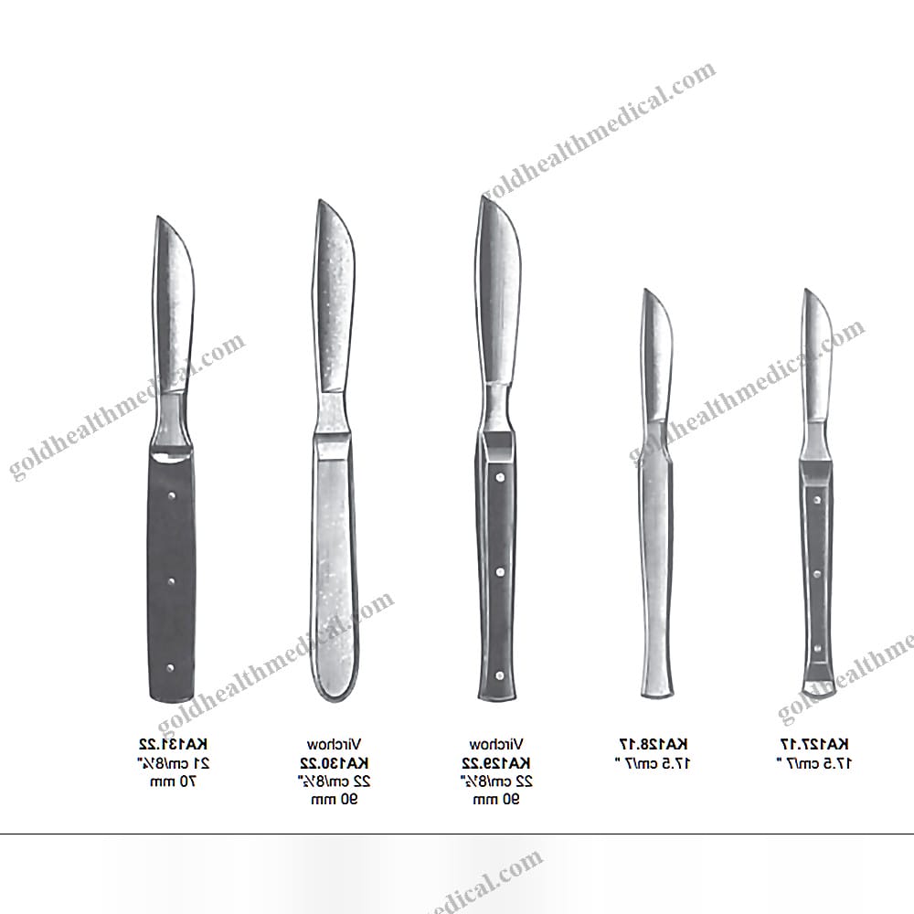 Premium Carbon Steel Autopsy Scalpel Blades