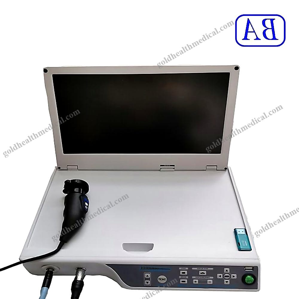Portable HD Endoscope Camera with Integrated Light Source