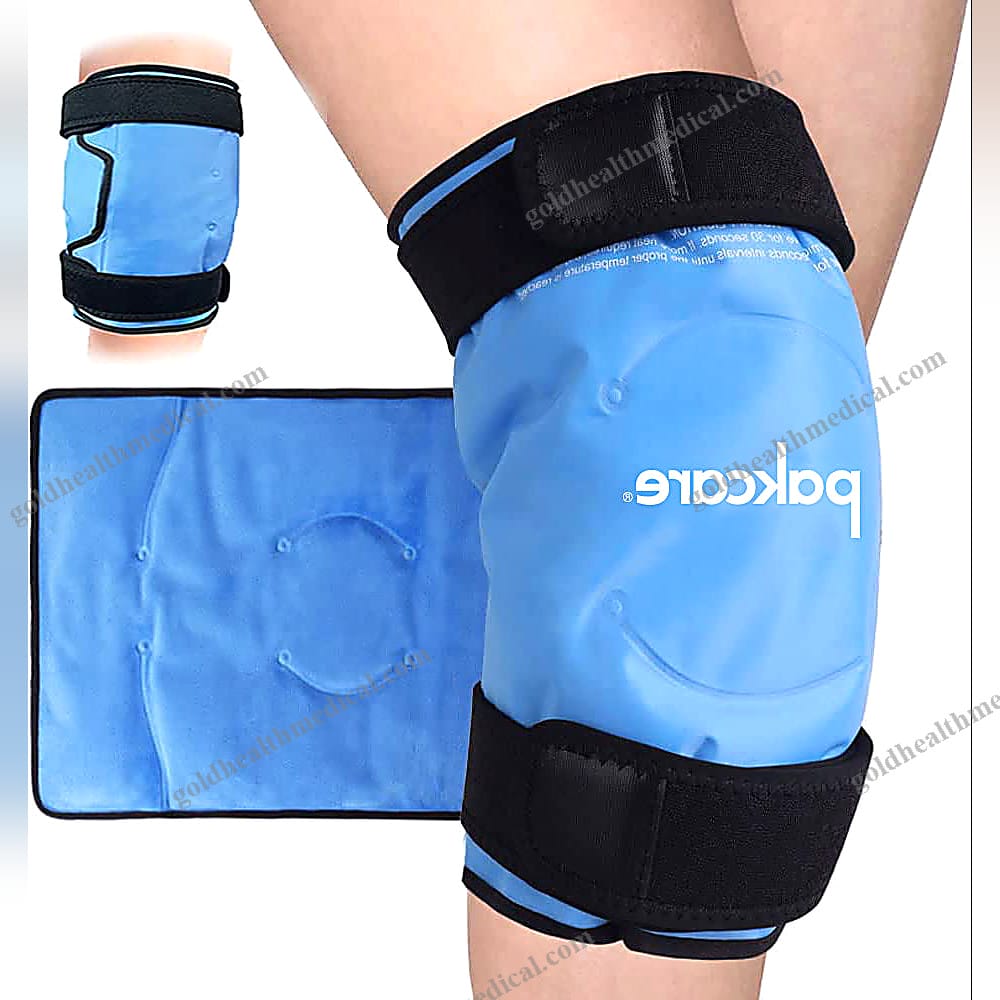 Pakcare Custom Knee Gel Ice Pack Cooling Wrap Pad Freeze Knee Brace Heat