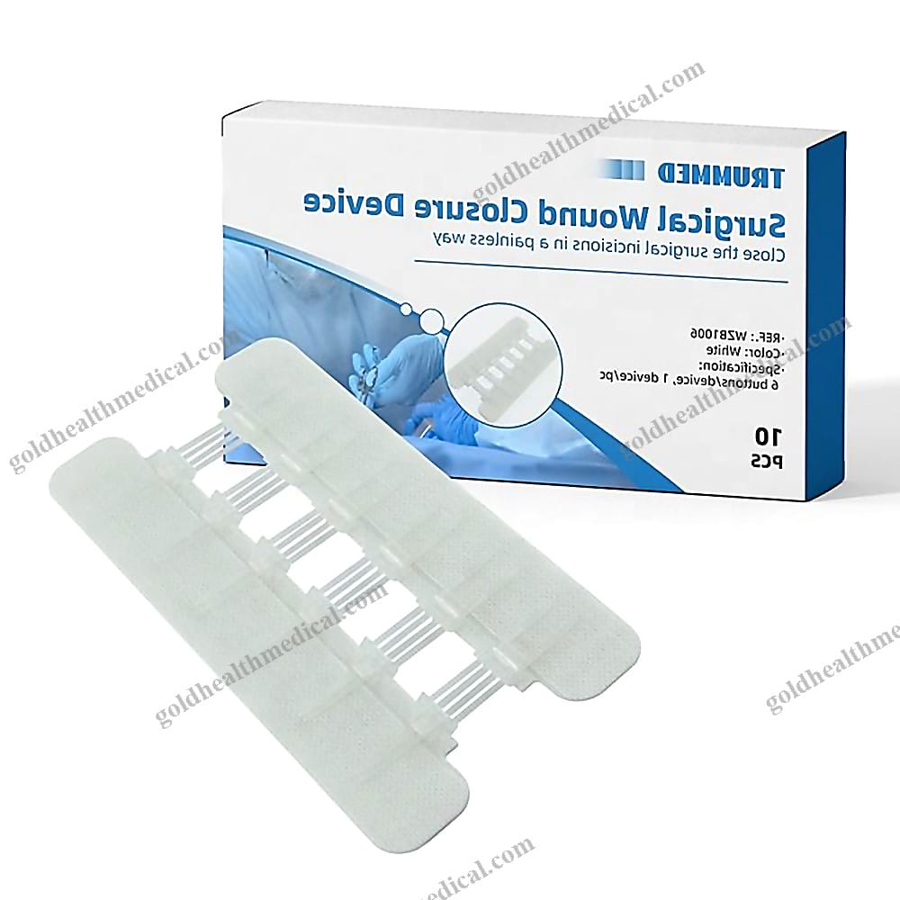 Trummed Zipper Surgical Closure Device Painless Wound Closure Solution