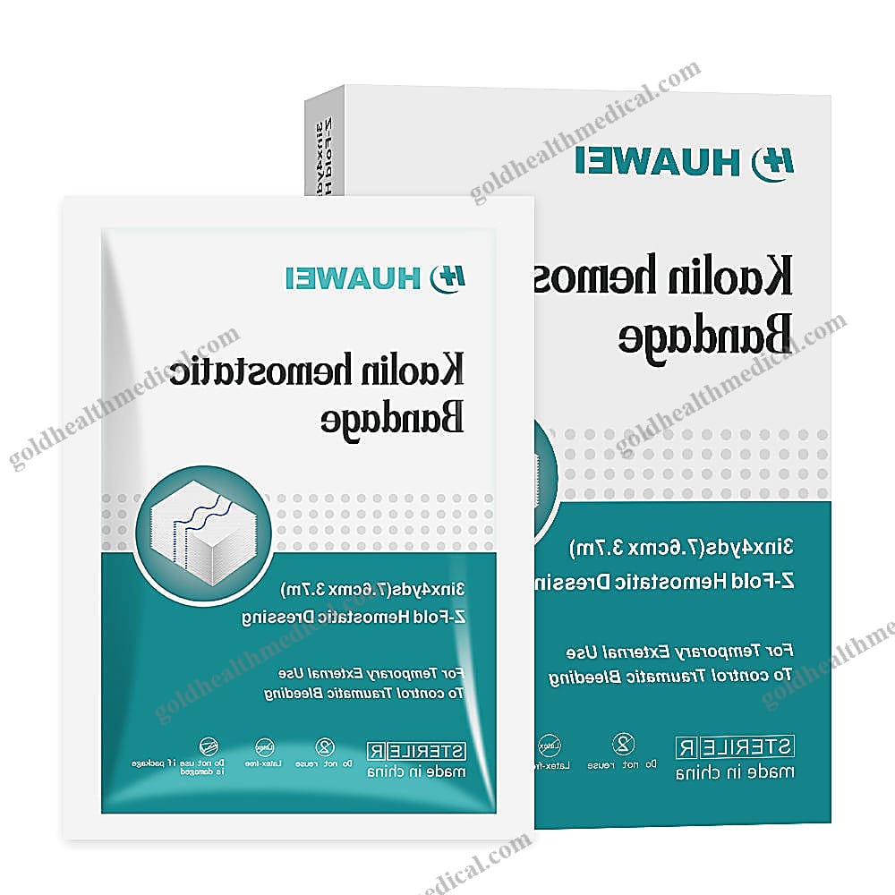 CE ISO Certified Soluble Chitosan Hemostatic Gauze