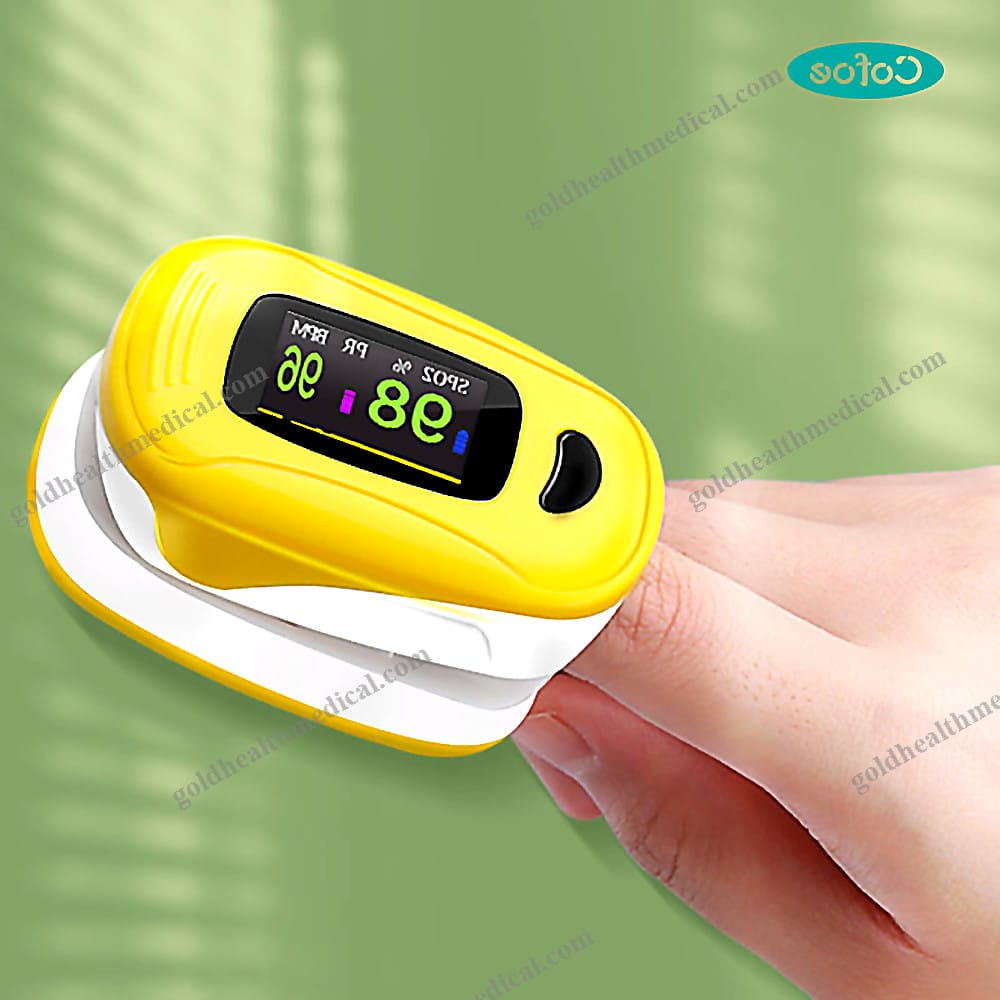 Portable TFT Digital Pediatric Pulse Oximeter Fingertip O2 Monitor De