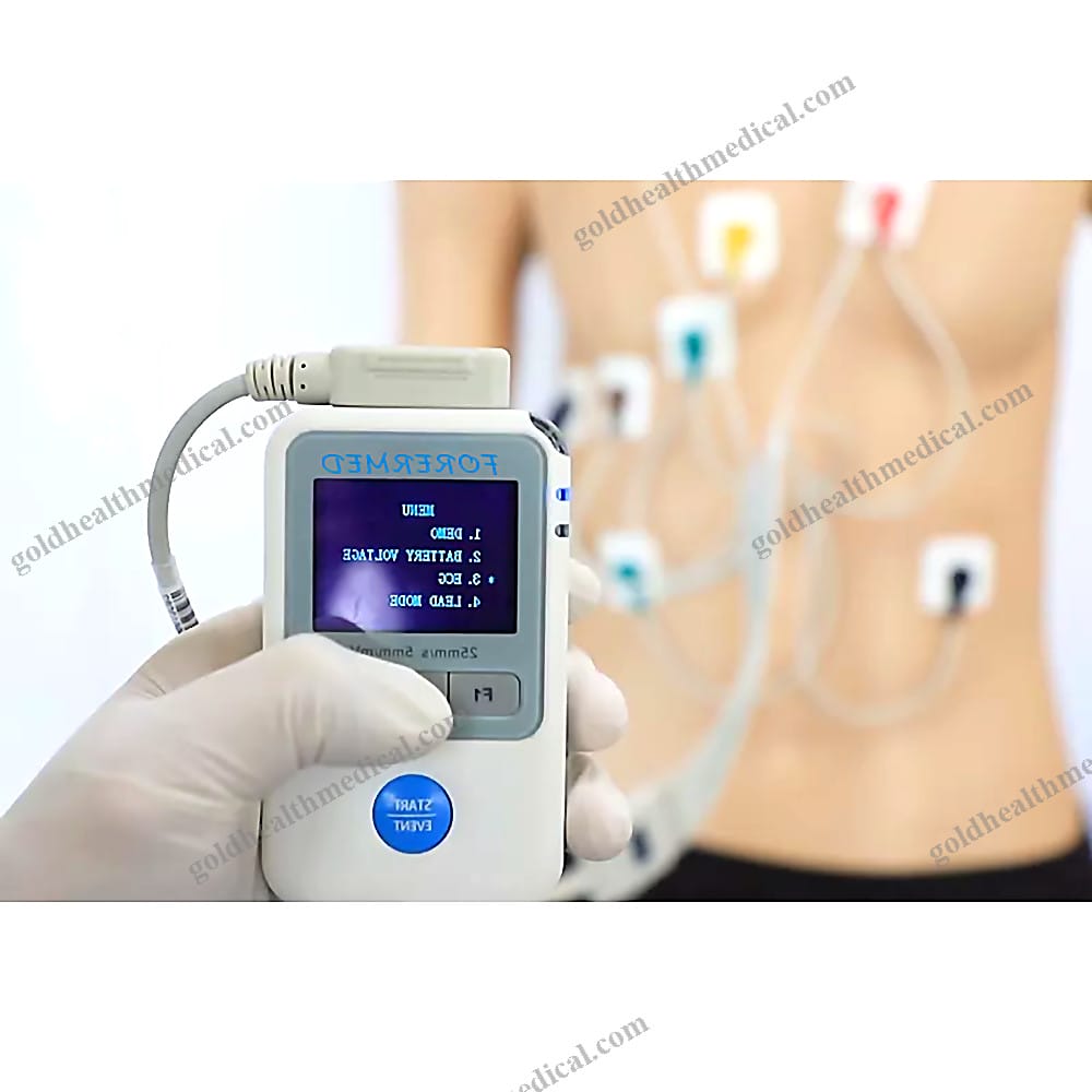 YJH12C Holter ECG Monitor Portable 24