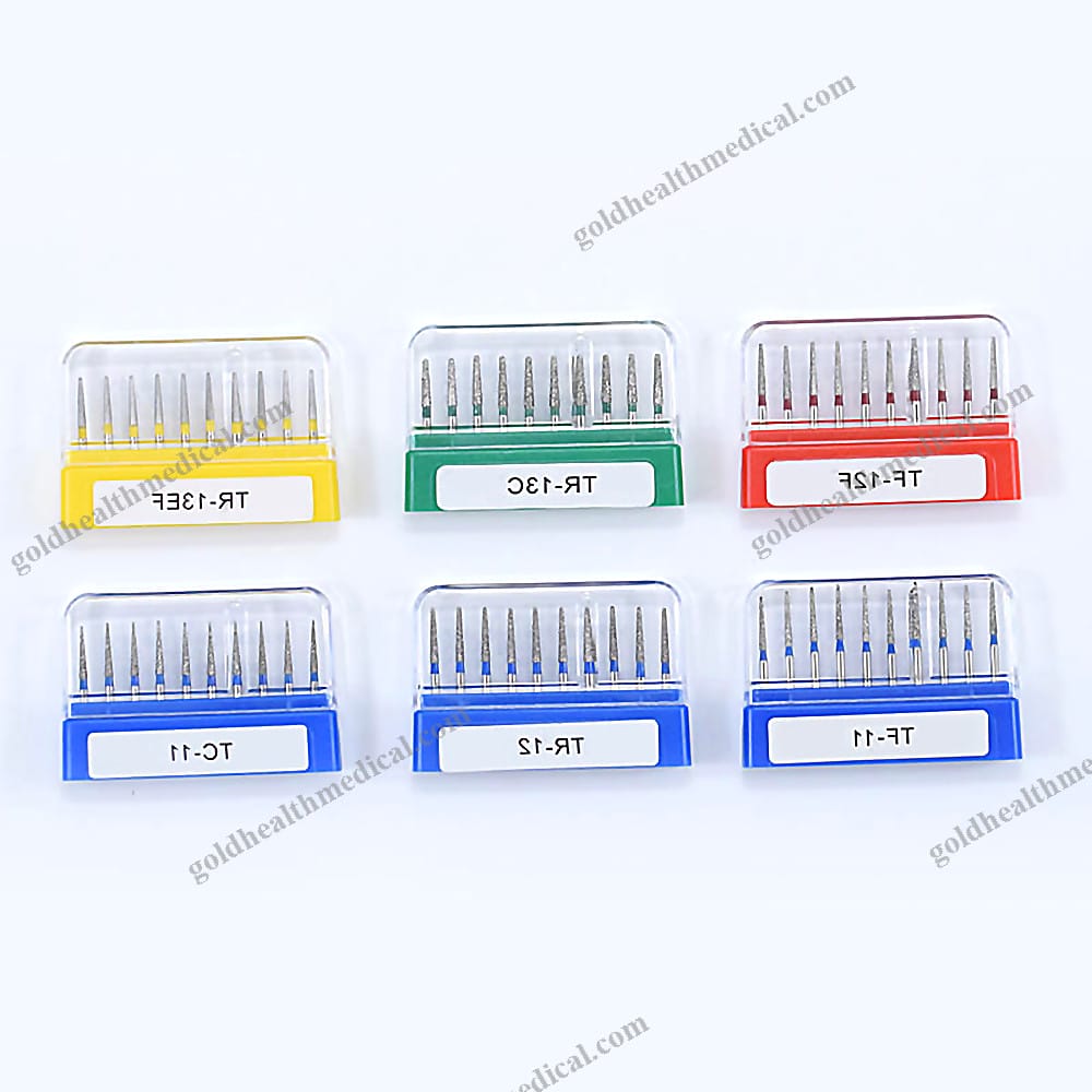 HighSpeed 16mm Diamond Dental Bur for Precision Surgery