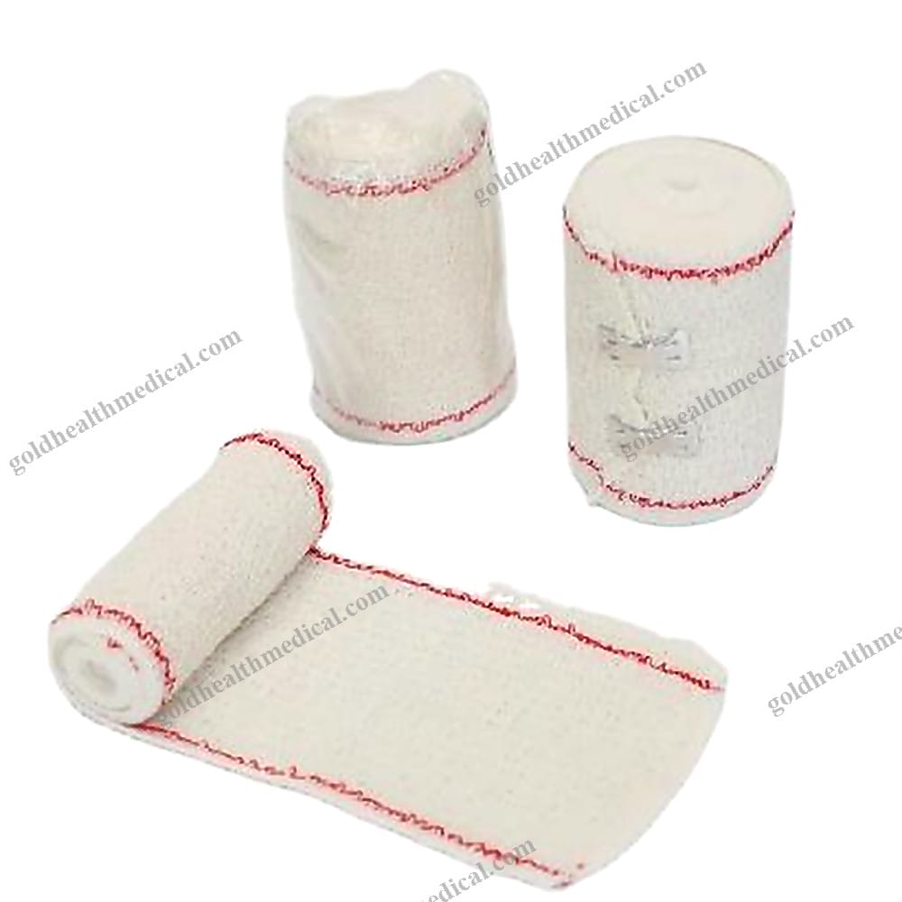 Natural Elastic Crepe Bandage 75cm Size 4 for