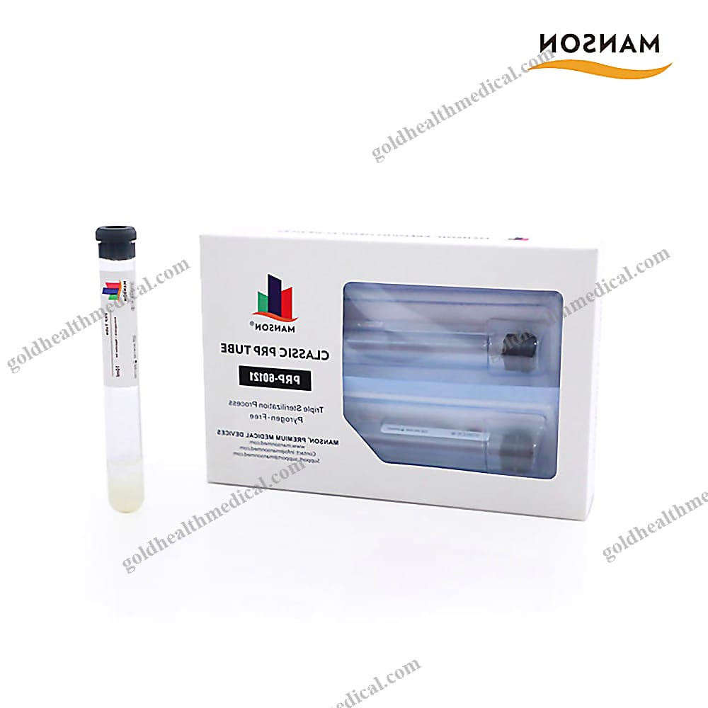 Manson PRP Tube for Alopecia Treatments
