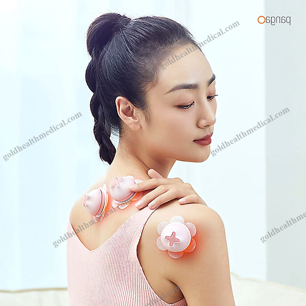 Portable Rechargeable Moxibustion Device for Abdomen Treatment