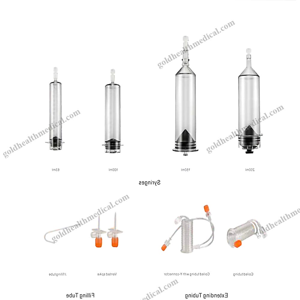 MedradCompatible HighPressure CT Syringe