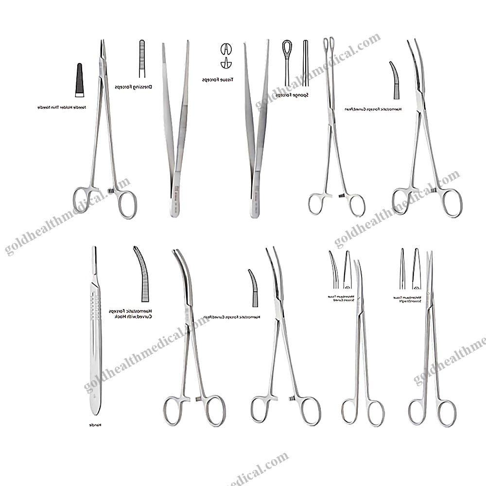 Stainless Steel Surgical Suture Kit