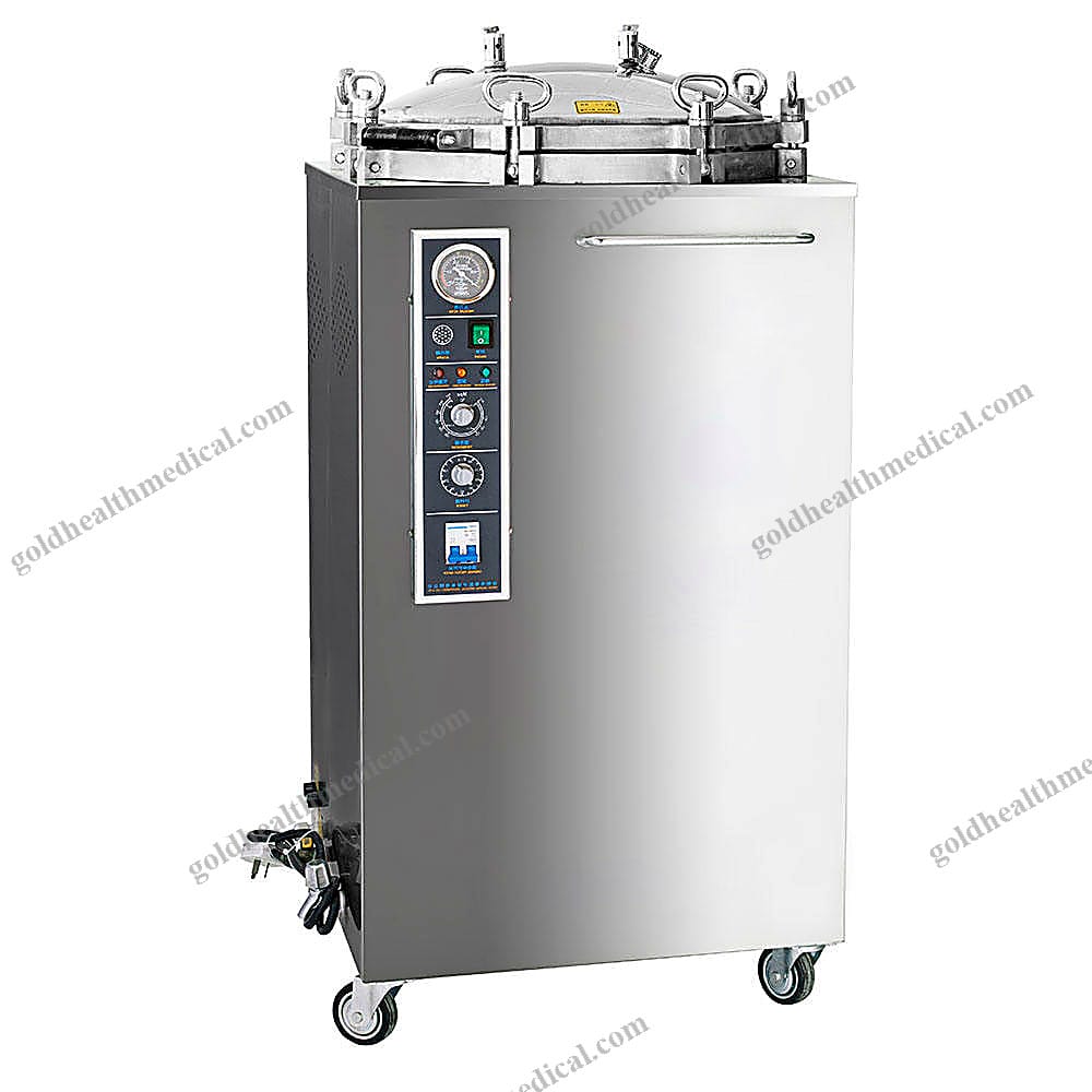 Full 304 Stainless Steel Vertical Autoclave Sterilizer