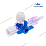Disposable PVC ThreeWay Control Valve for Medical Equipment