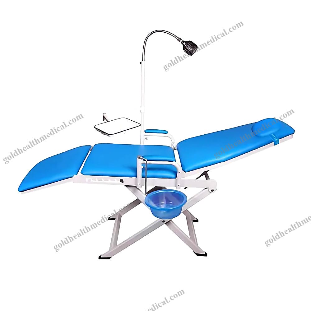 Portable Dental Chair with Light and Turbine