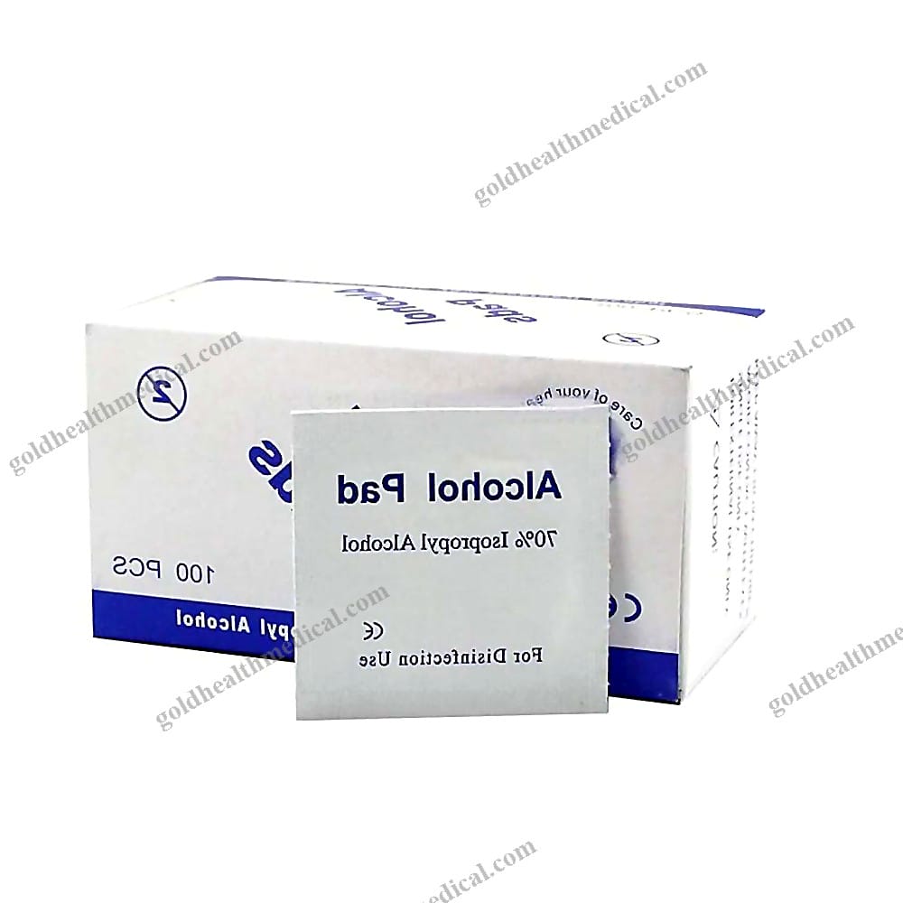 Sterile NonWoven Alcohol Pads for Medical Use