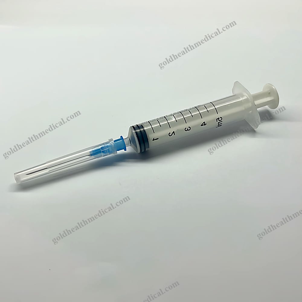 300ml OEM Toxic Time Lock Syringe with Needle for Medical Use