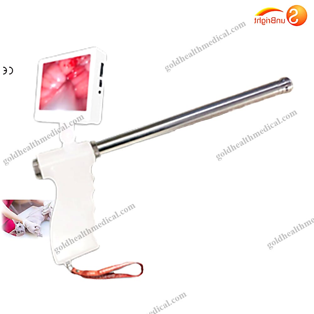 Veterinary AI Gun for Cows with Fixed Screen