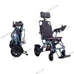 Customized Aluminum Lightweight Power Chair with High Backrest