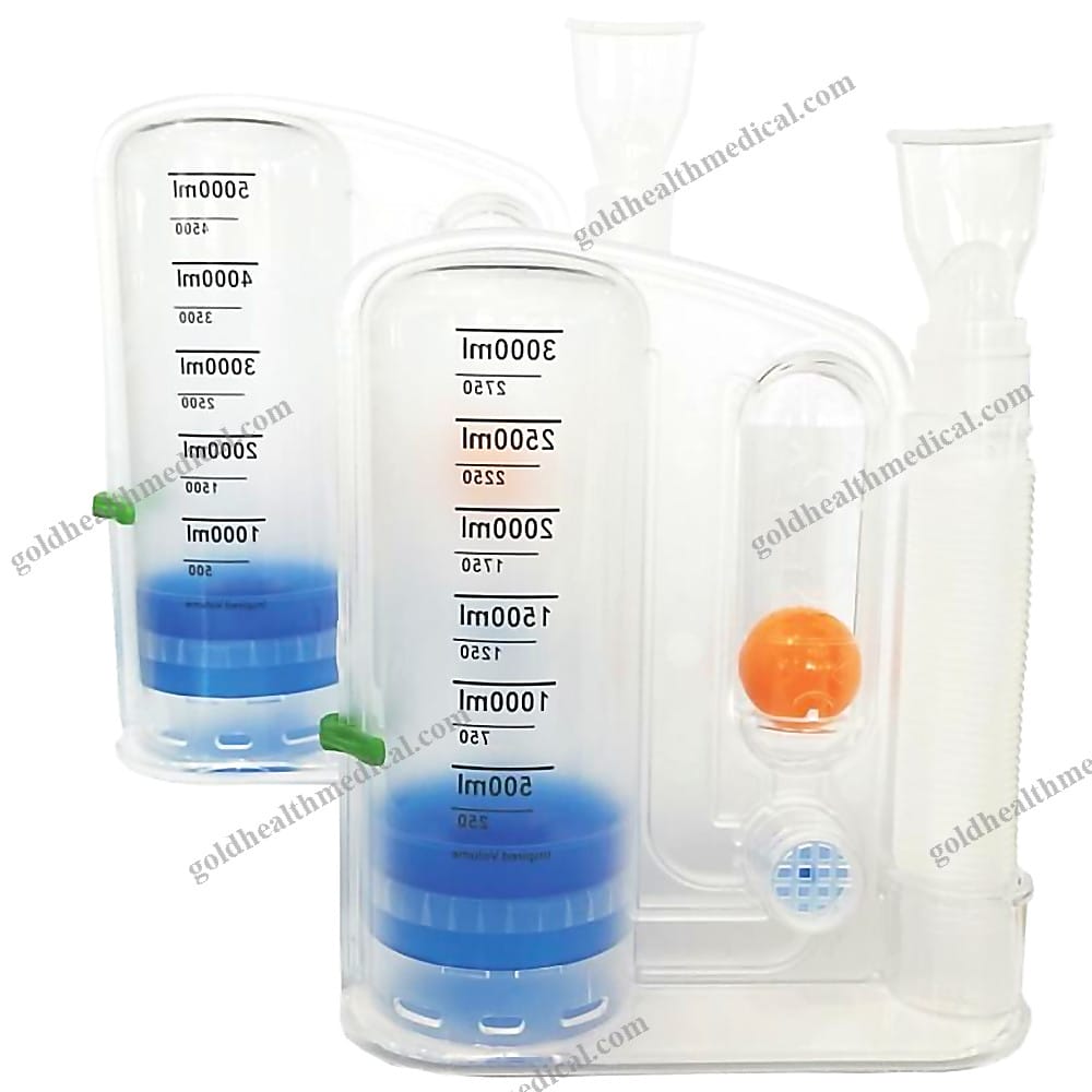 Volumetric Incentive Spirometer with Single Ball