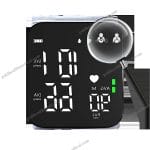 Advanced Wrist Blood Pressure Monitor with Irregular Heartbeat Detection and Large Display