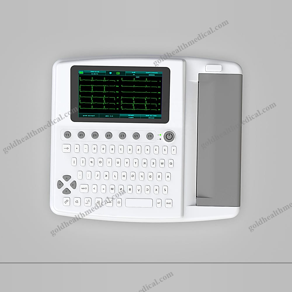 SmartECG Pro Portable 12Lead ECG Machine with