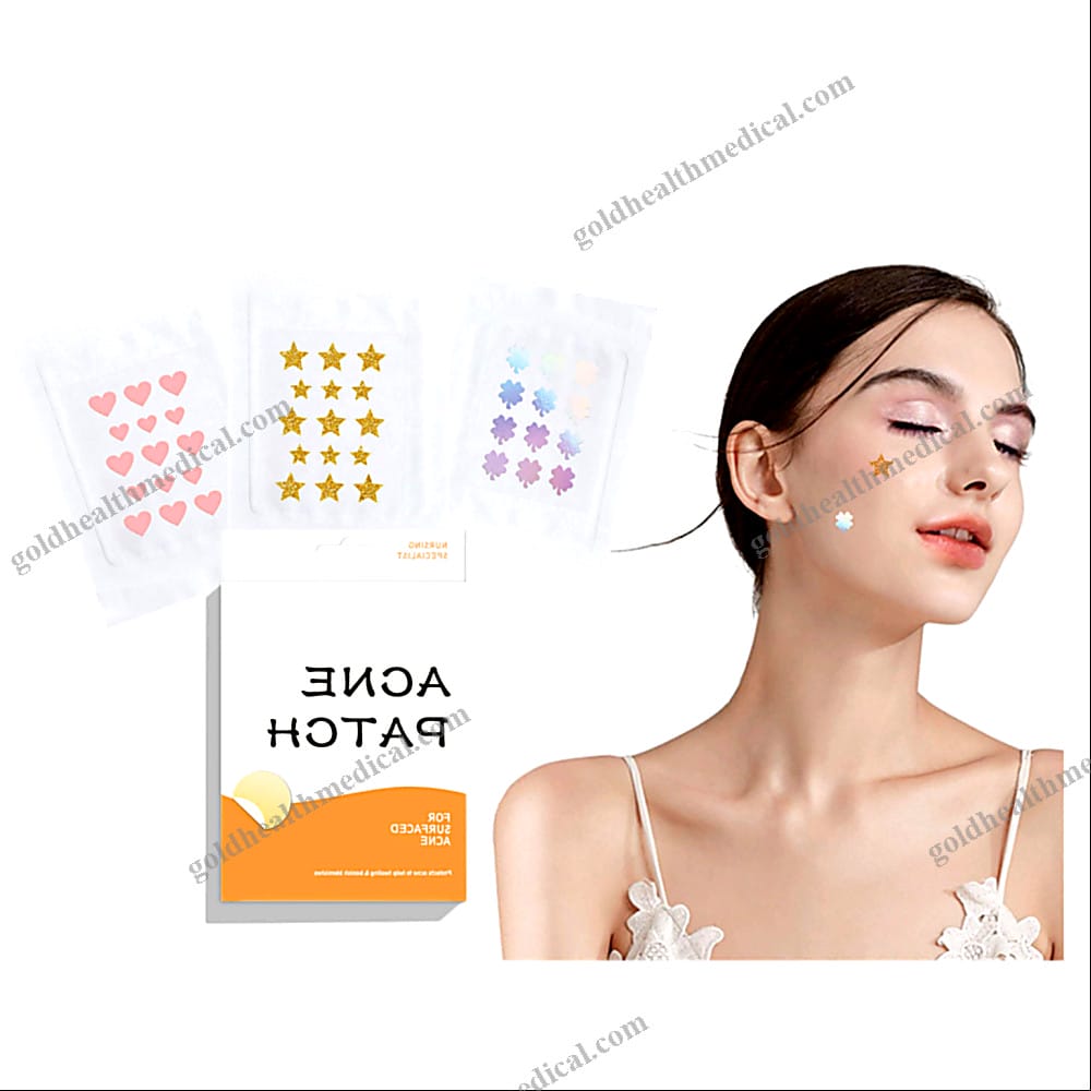 Custom HeartShaped Hydrocolloid Acne Patch