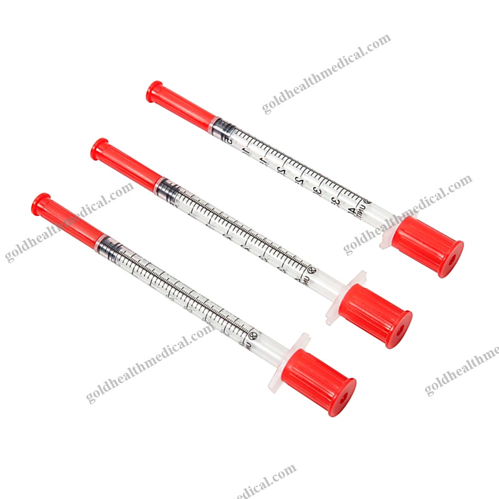 Precision Disposable Insulin Syringe 1ml05ml