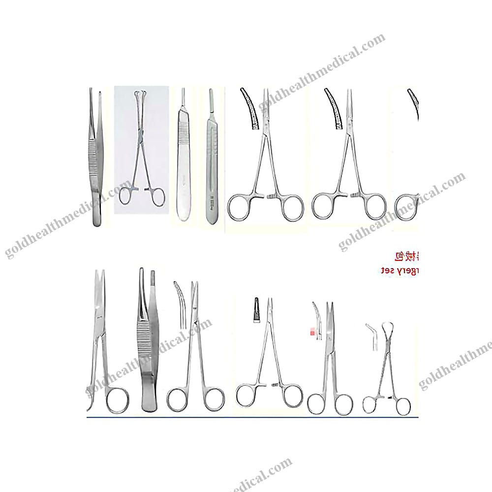 Veterinary Surgical Instrument Set for Animals and Pets